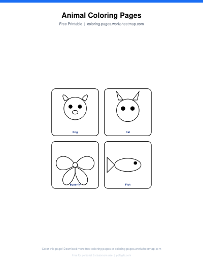 Animal Coloring Pages preview