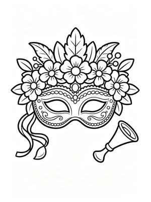 Carnival Coloring Pages
