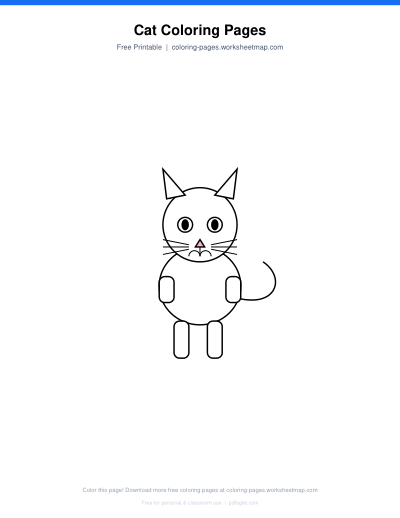 Cat Coloring Pages preview