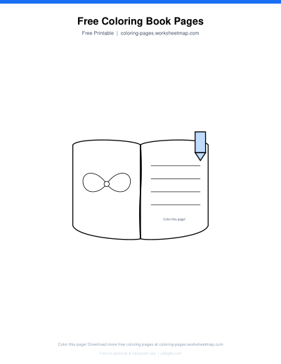 Free Coloring Book Pages preview