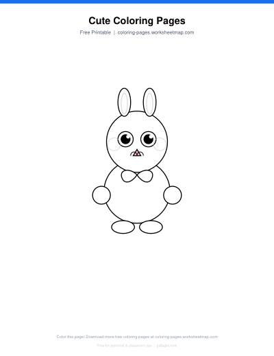 Cute Coloring Pages preview