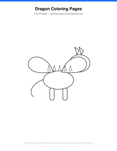 Dragon Coloring Pages