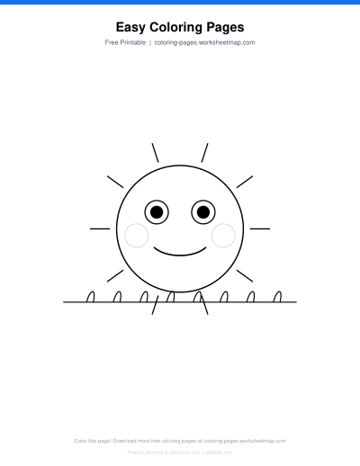Easy Coloring Pages preview