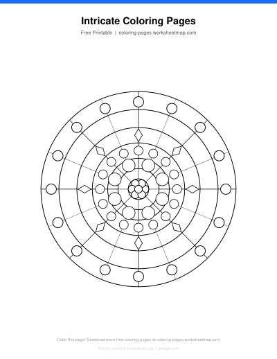 Intricate Coloring Pages