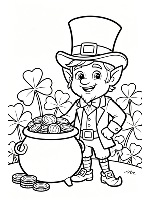 St. Patrick's Day Coloring Pages